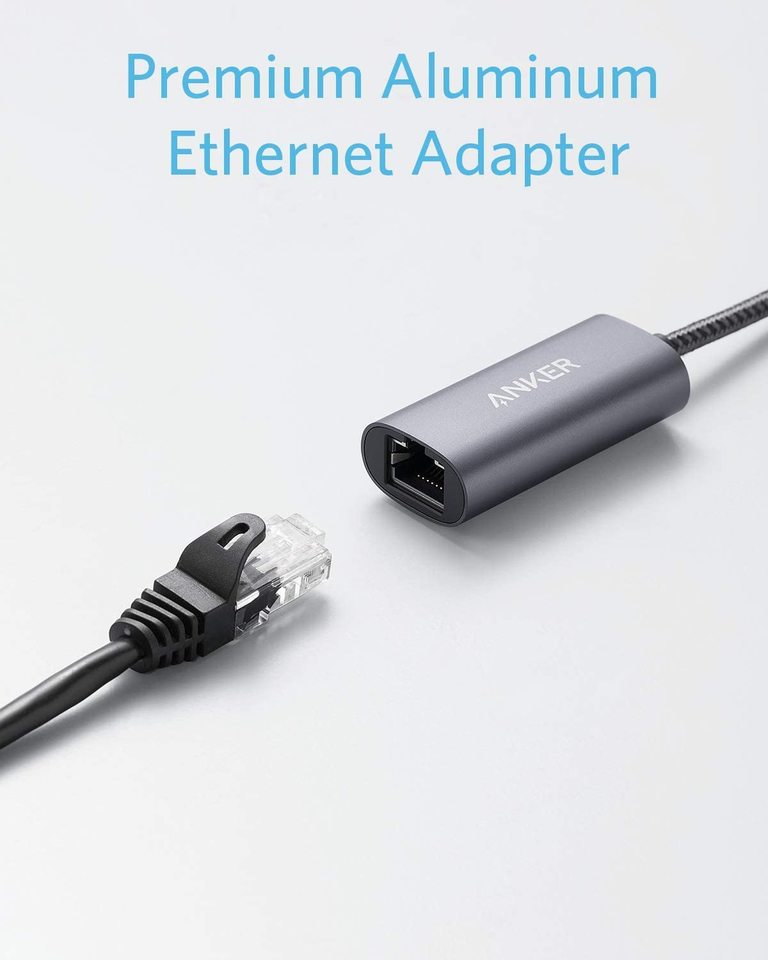 USB-C to Gigabit Ethernet Adapter by Anker