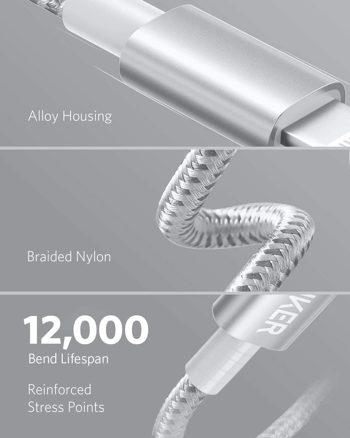 USB-C to Lightning Cable by Anker
