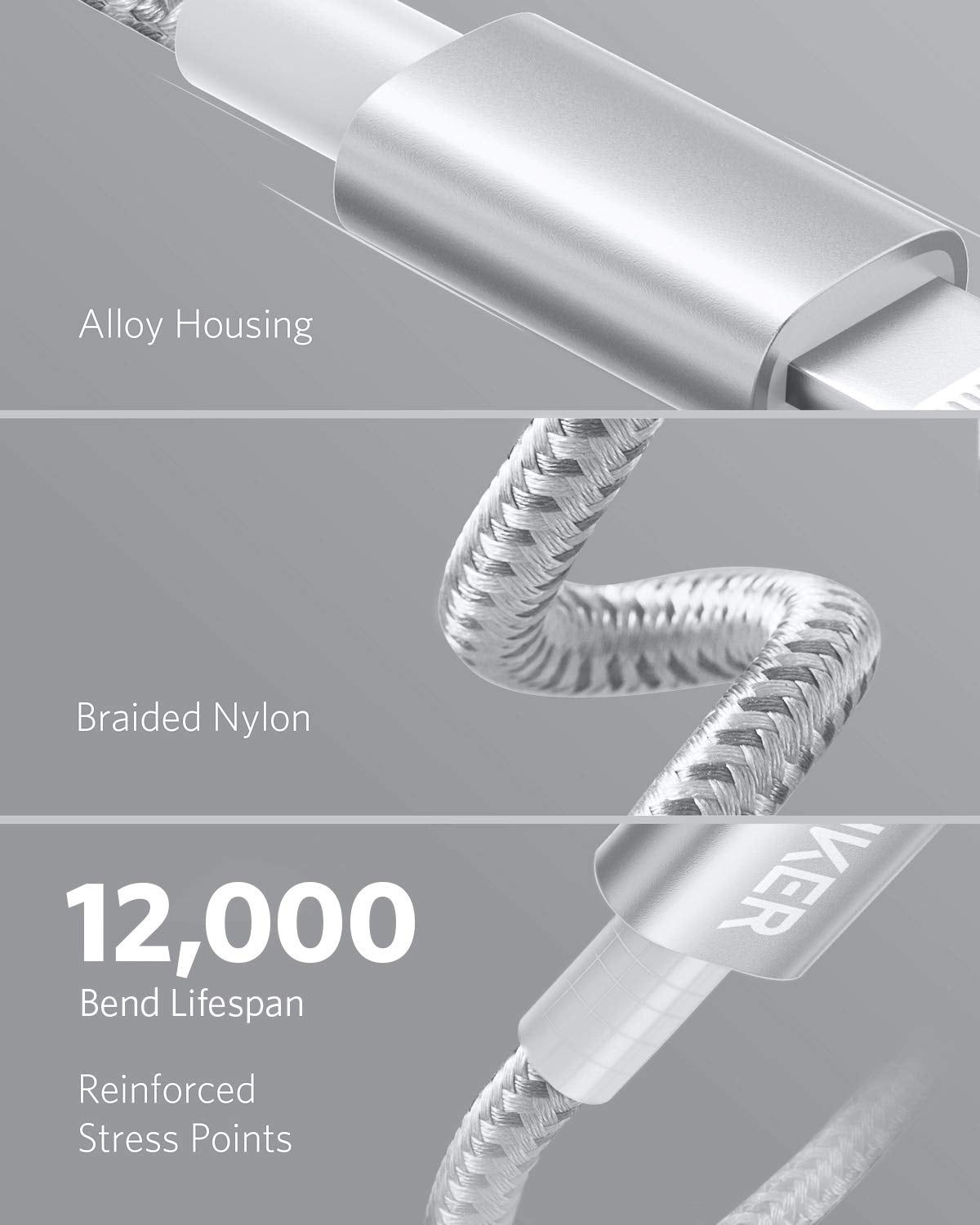 USB-C to Lightning Cable by Anker
