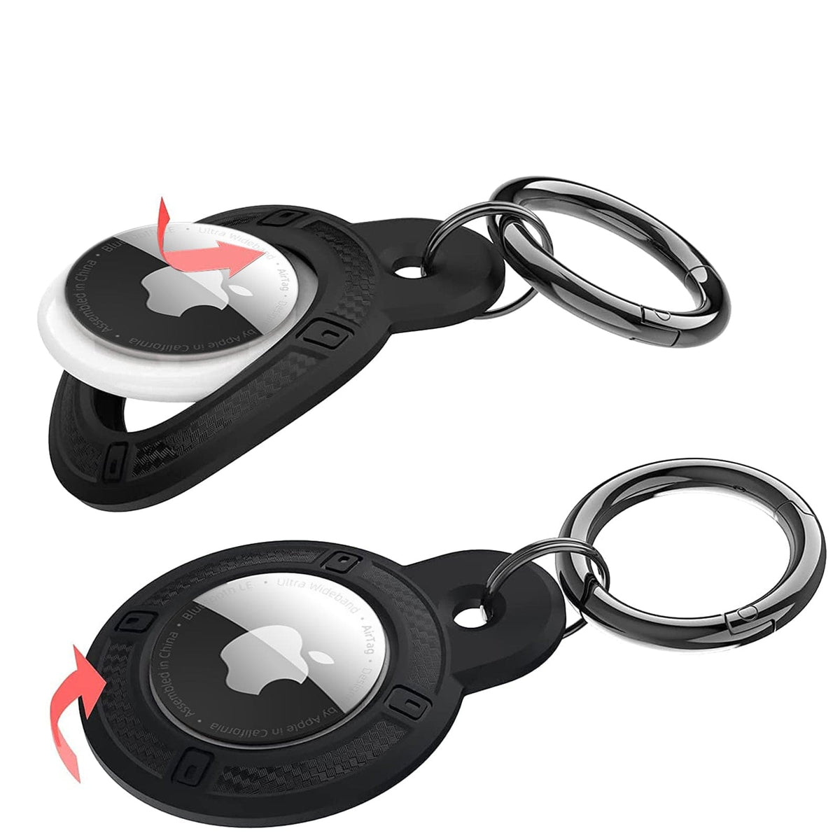 Apple AirTag Case - Heavy-Duty, Carabiner Clip | Raider Series