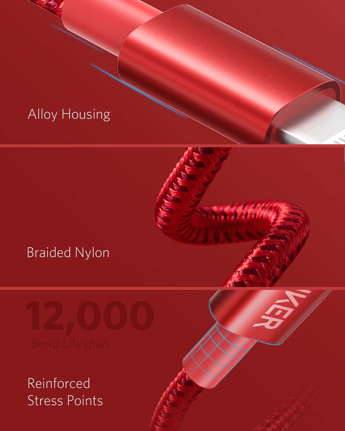 USB-C to Lightning Cable by Anker
