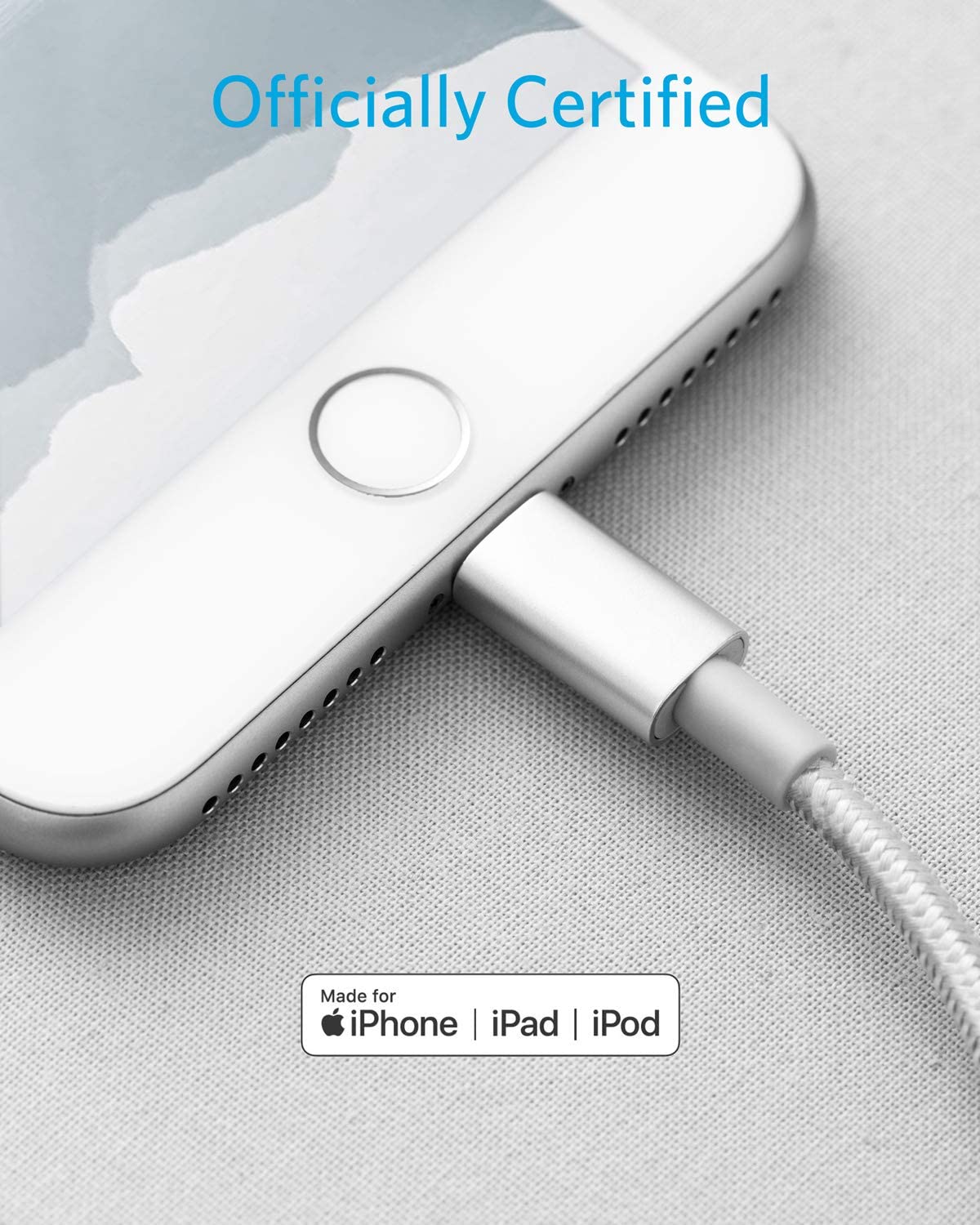 USB-C to Lightning Cable by Anker