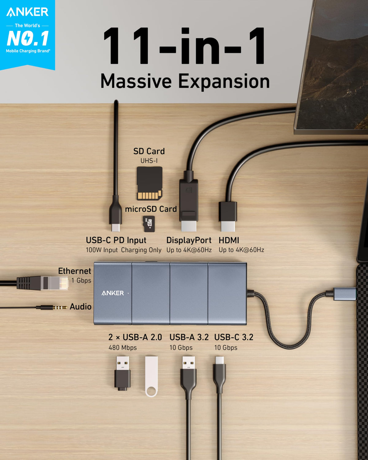 USB-C Hub (11-in-1) by Anker