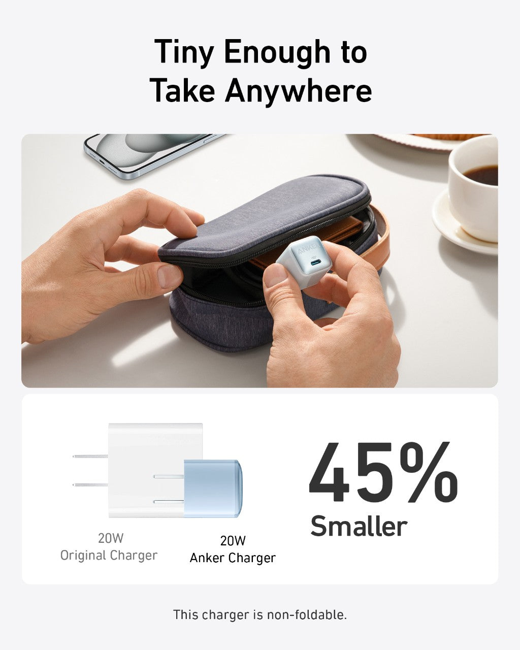 Nano Charger (20W) by Anker