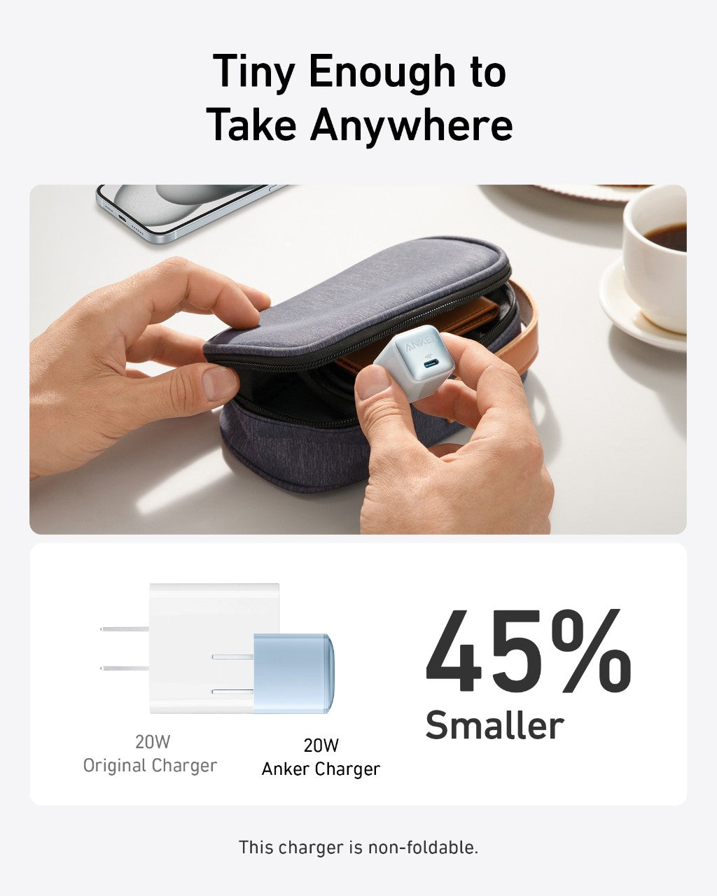 Nano Charger (20W) by Anker
