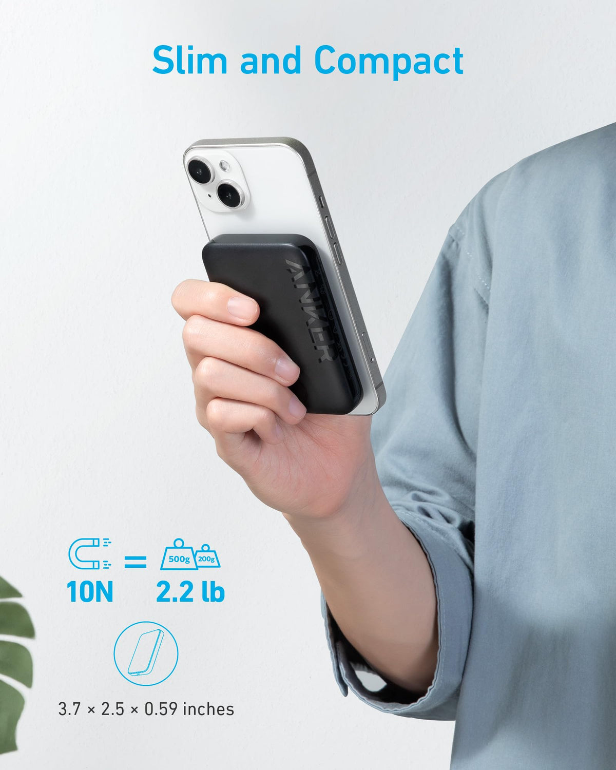 MagGo Battery (PowerCore Magnetic 5K) by Anker