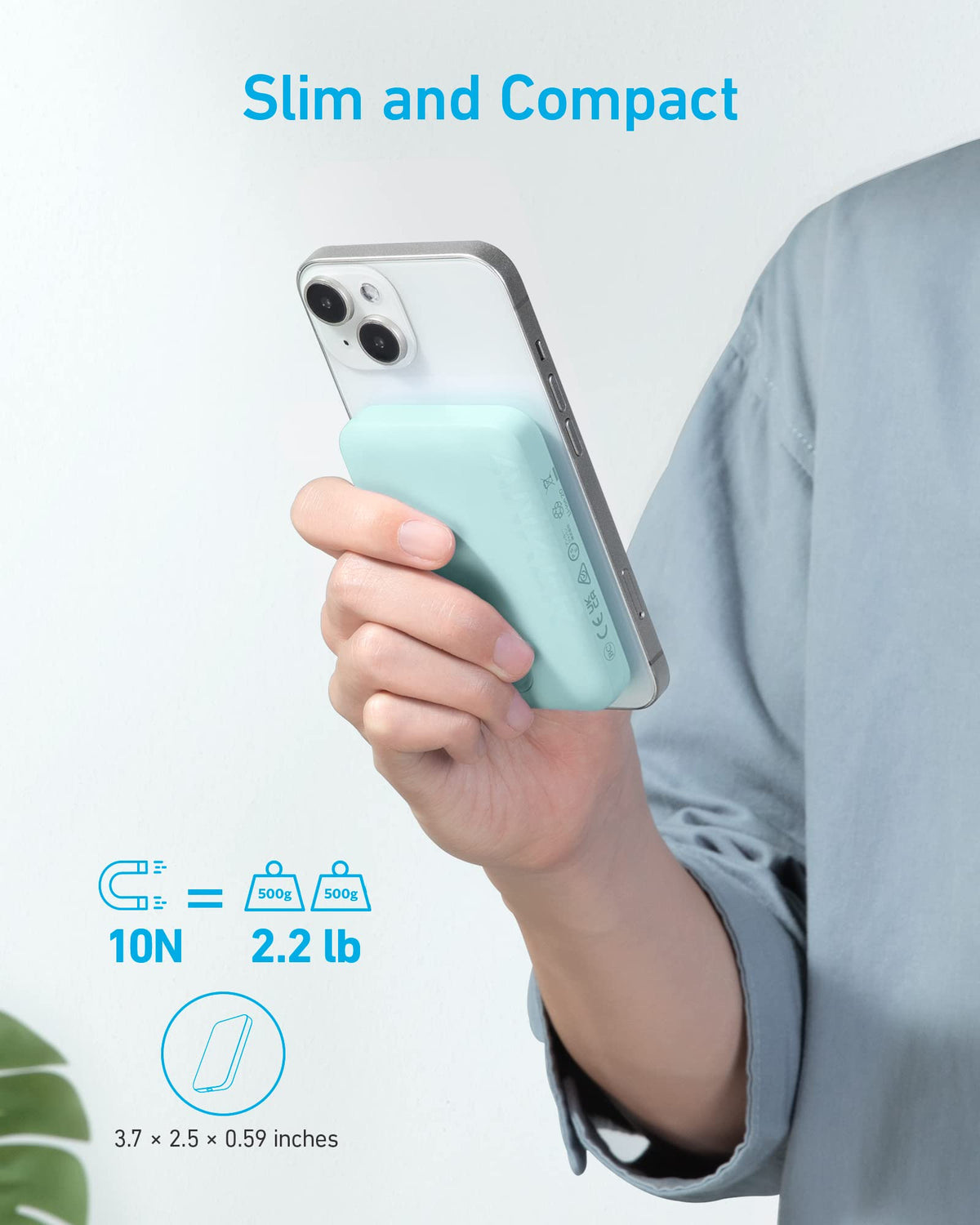 MagGo Battery (PowerCore Magnetic 5K) by Anker