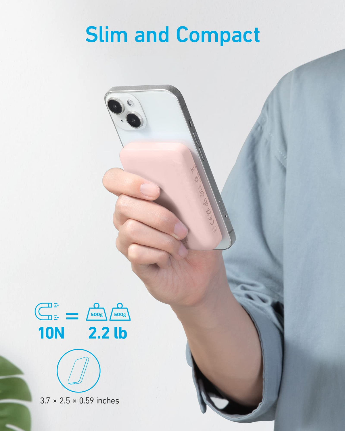 MagGo Battery (PowerCore Magnetic 5K) by Anker