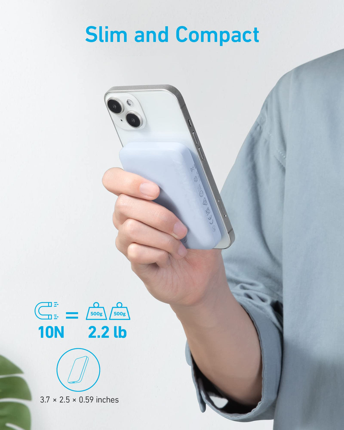 MagGo Battery (PowerCore Magnetic 5K) by Anker