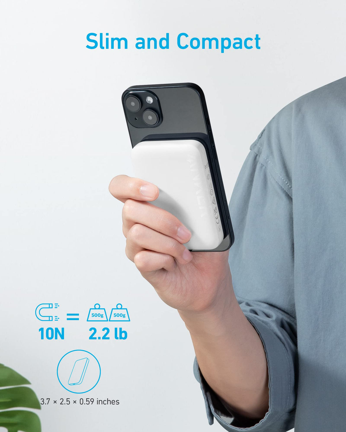 MagGo Battery (PowerCore Magnetic 5K) by Anker