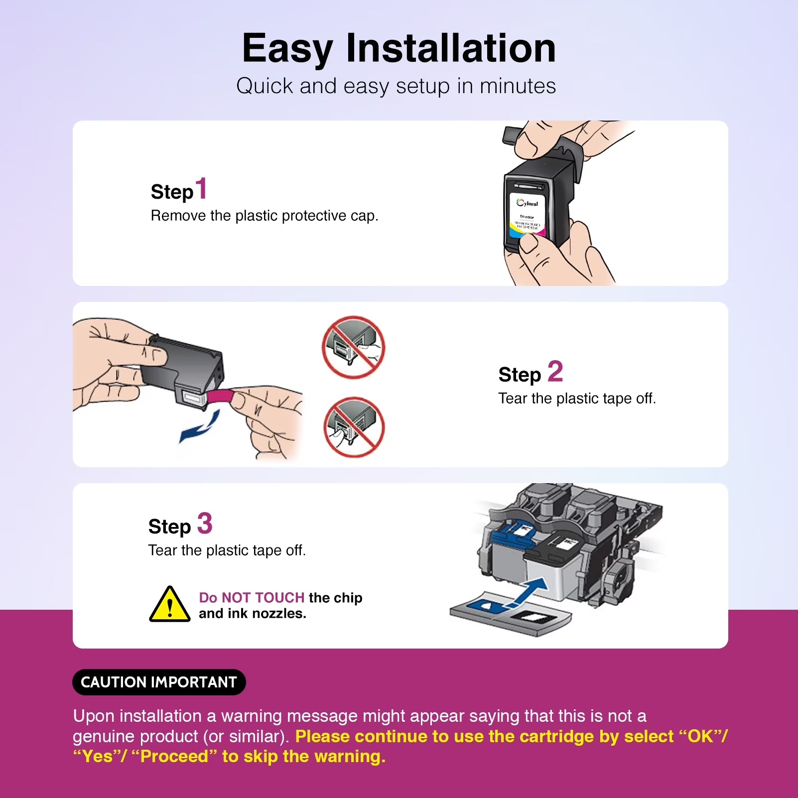 67XL Ink Cartridges Compatible with HP 67 XL Deskjet 2800E 4200E 2700E 4100E 2755E 4258E 2855E 2842E 2852E 2827E 4155E for Printer Ink HP 67 XL HP 67 Ink Black Color Combo Pack