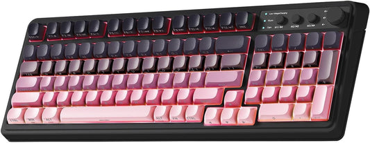 99 Key Keyboard, Wireless Gaming Keyboards Creamy Sounding Keyboard