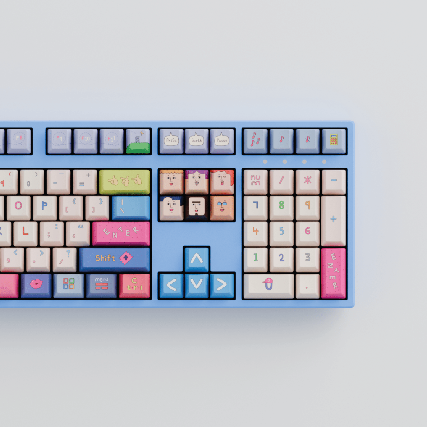 Colorful 100% RGB Mechanical Keyboard